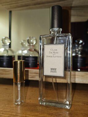 5 ML Sample CLAIR DE MUSC by Serge Lutens Perfume EDP VIntage Original